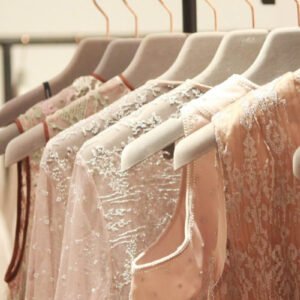 Pure Linen French Knot Saree (Blue)