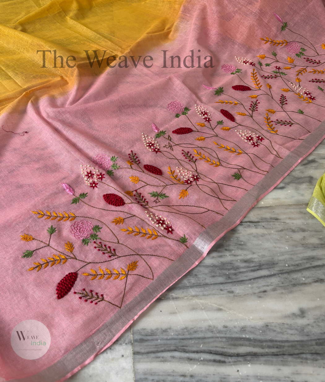Sun Blush Knot Linen