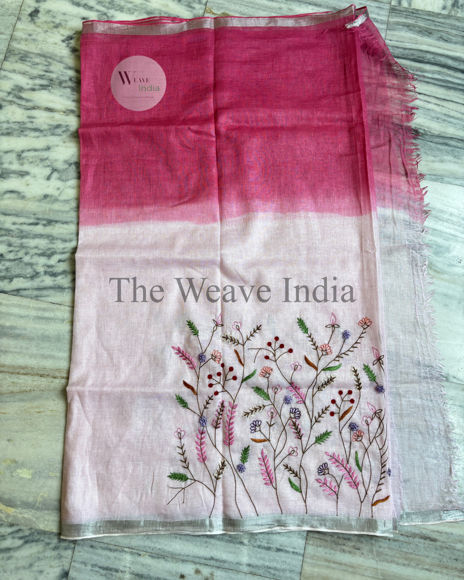 Blush Peach Knot Linen