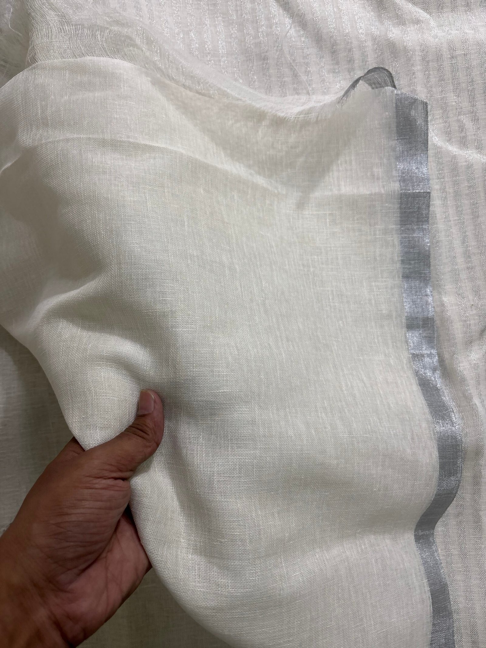 Off White Plan Linen