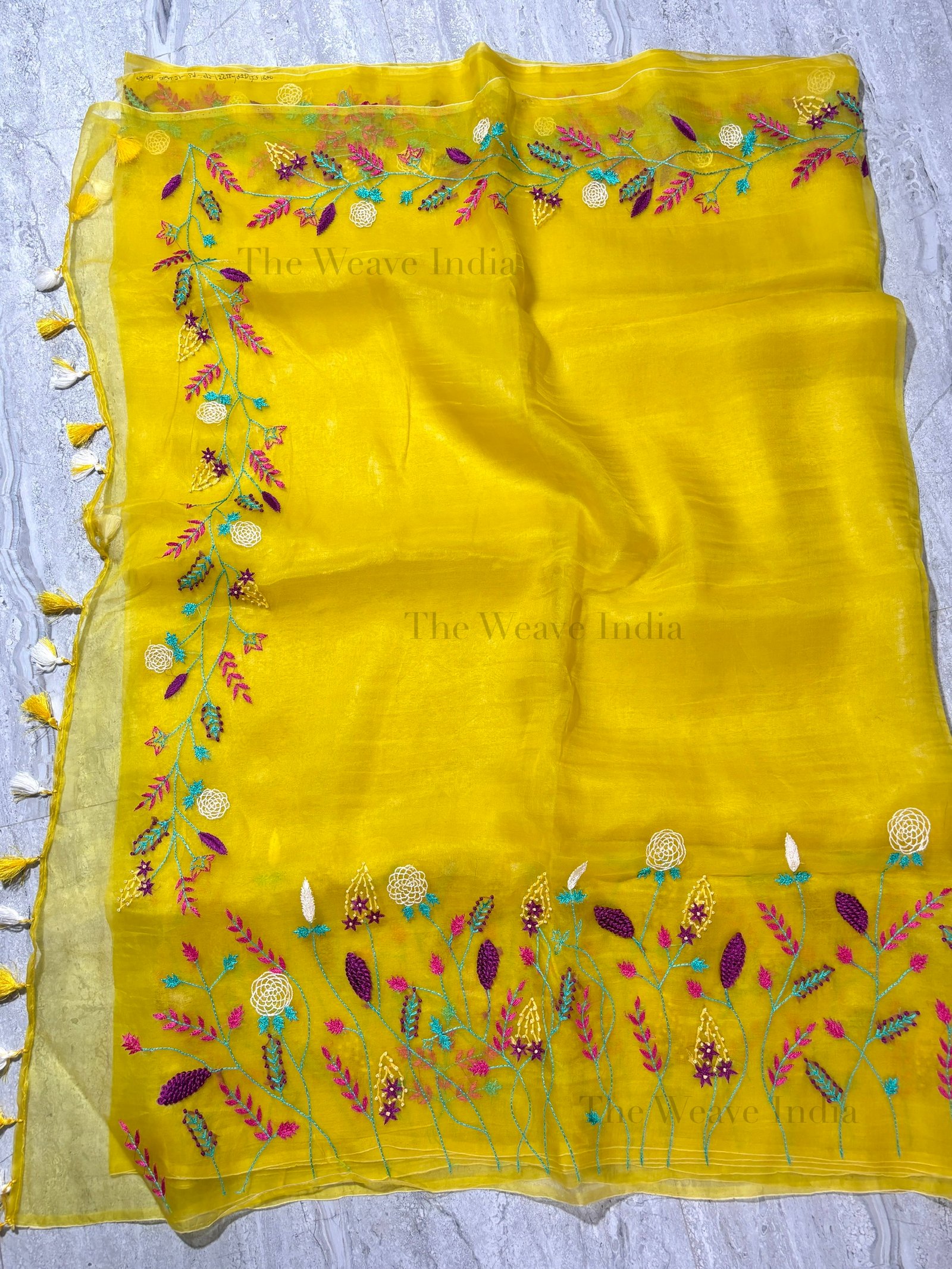 SunShine Pure Organza Saree